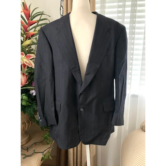 Gianfranco Ruffini Other - 3/$15 Gianfranco Ruffini Vintage Italian 100% Pure Wool Pinstripe Blazer